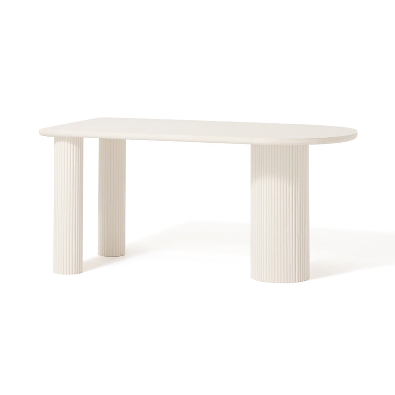 Palm Dining Table (A) W1600×D750×H730 White