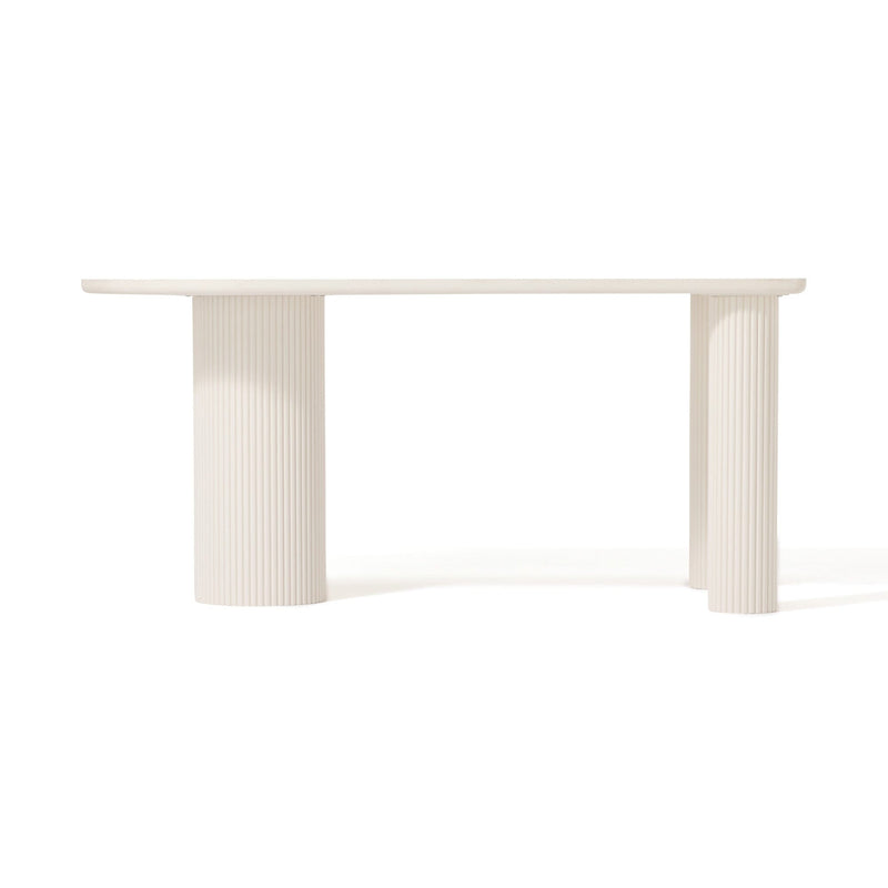 Palm Dining Table (A) W1600×D750×H730 White