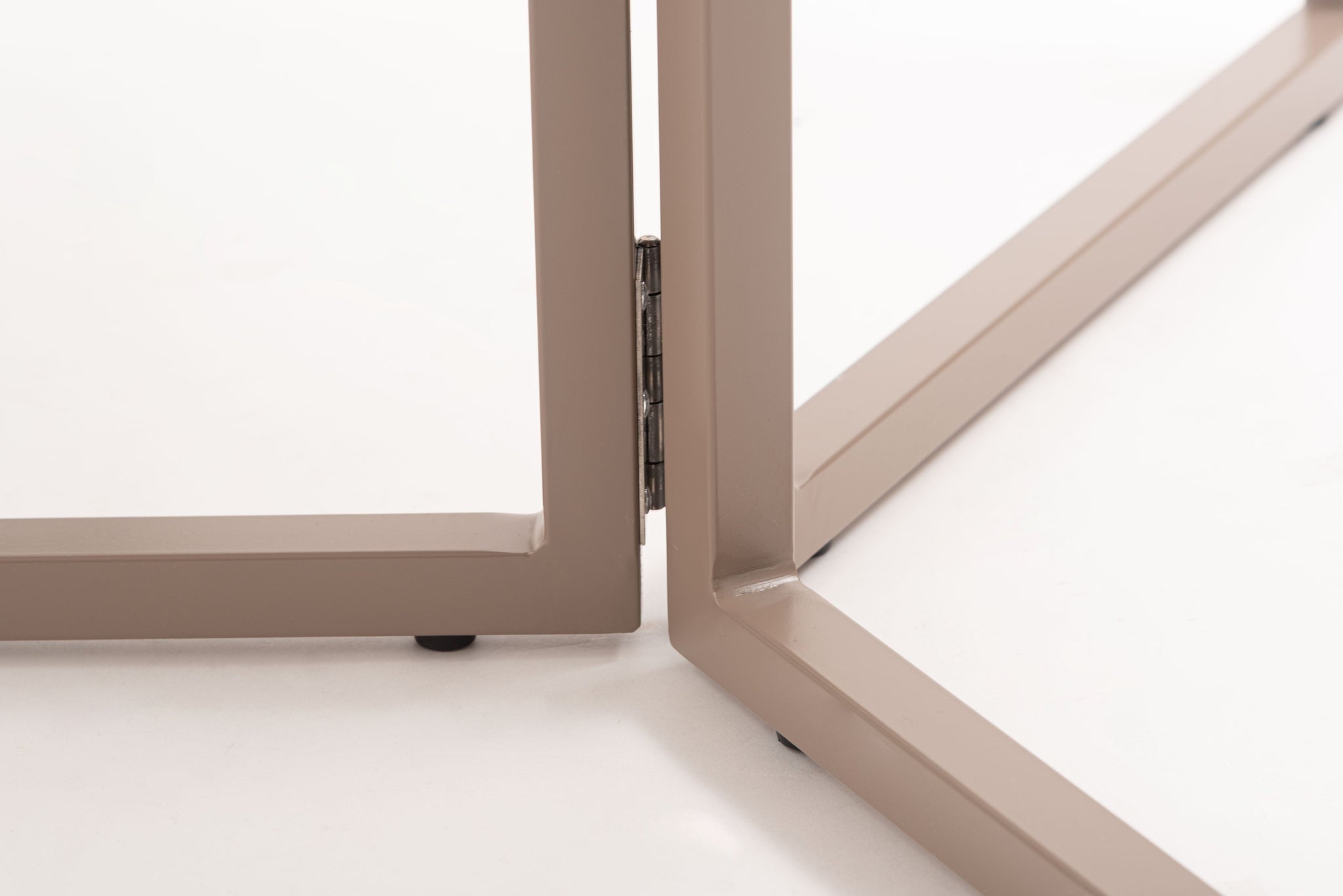 Folding Table Round  60 Beige