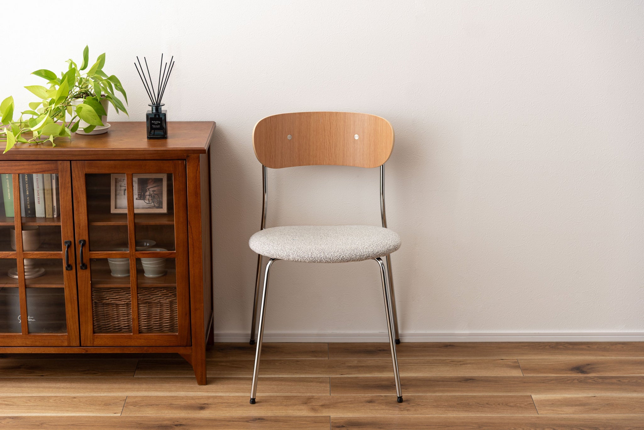 Stacking Chair Natural Beige PC-845