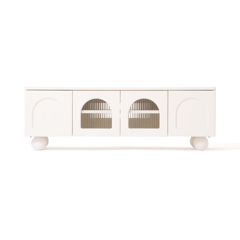 Palm TV Board 1200×400 White