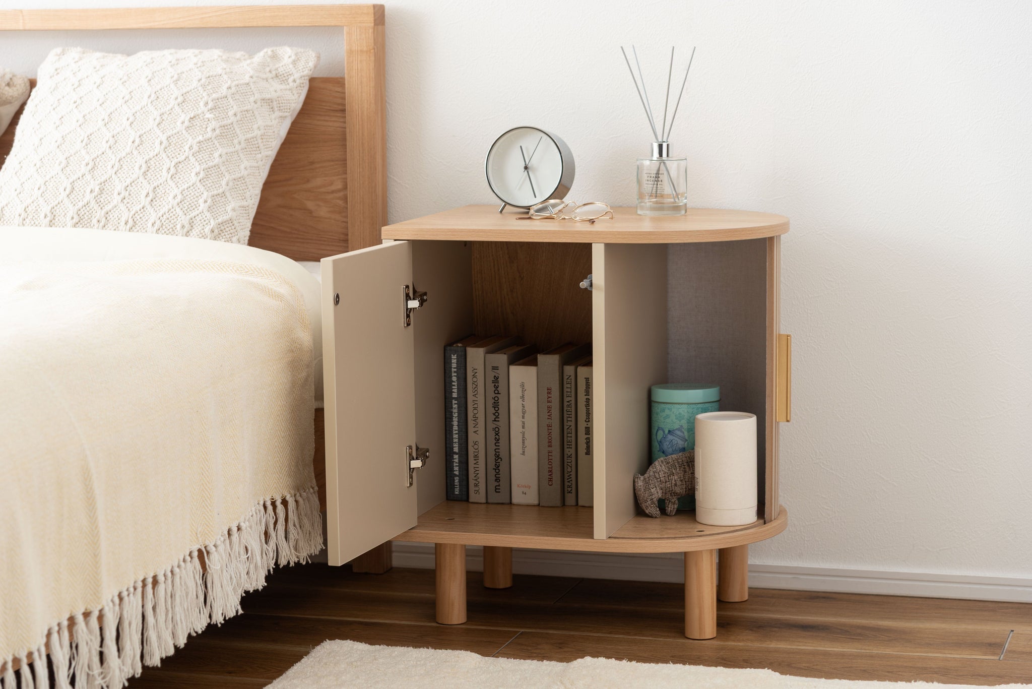 Side Cabinet Beige