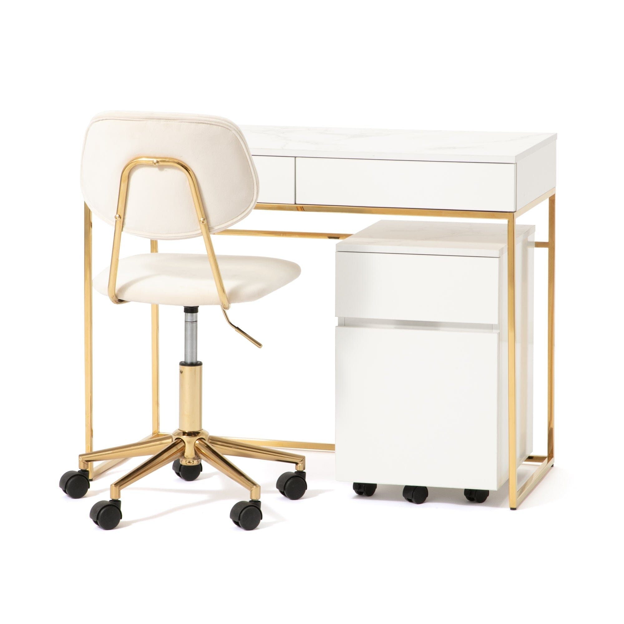 Reine Desk Wagon Mobile Pedestal (W350×D420×H550)