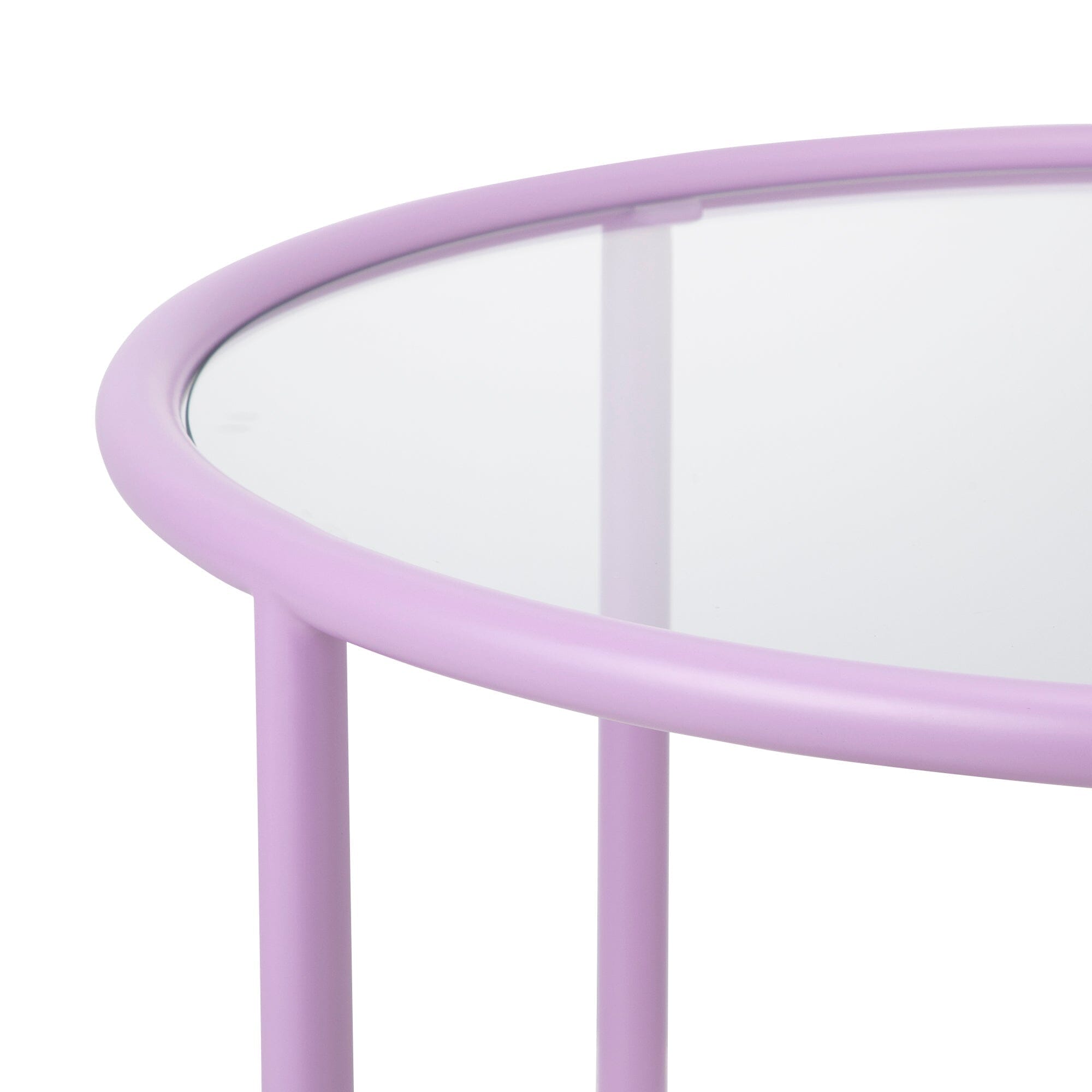 Cestbeau Coffee Table  Round Purple