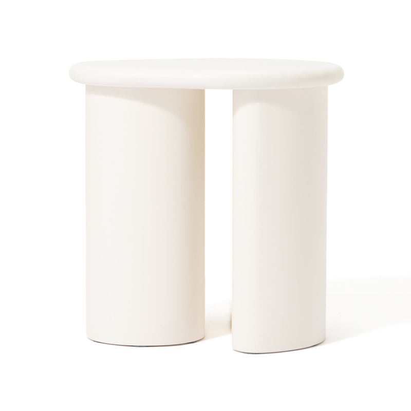 Riva Side Table White (W450×D360×H455)