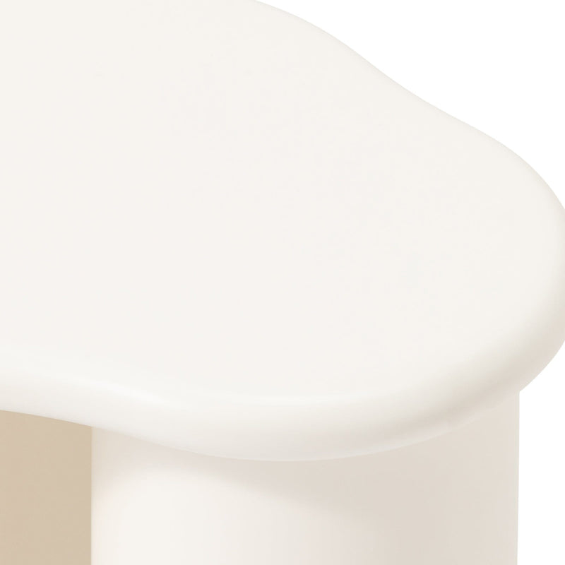 Riva Side Table White (W450×D360×H455)