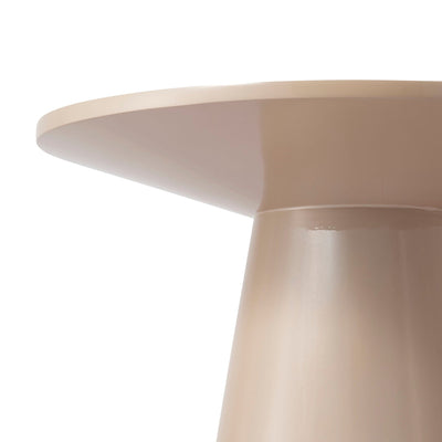 Lamina Side Table W360×D360×H550 Beige