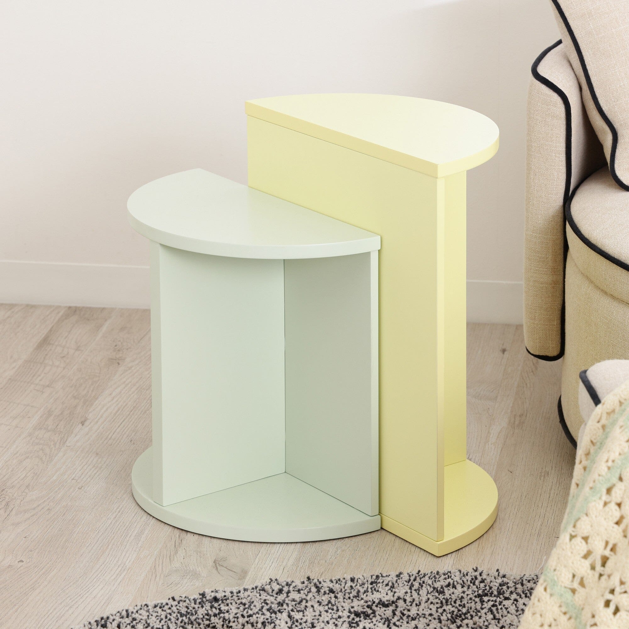 Lunette Side Table High Light Yellow