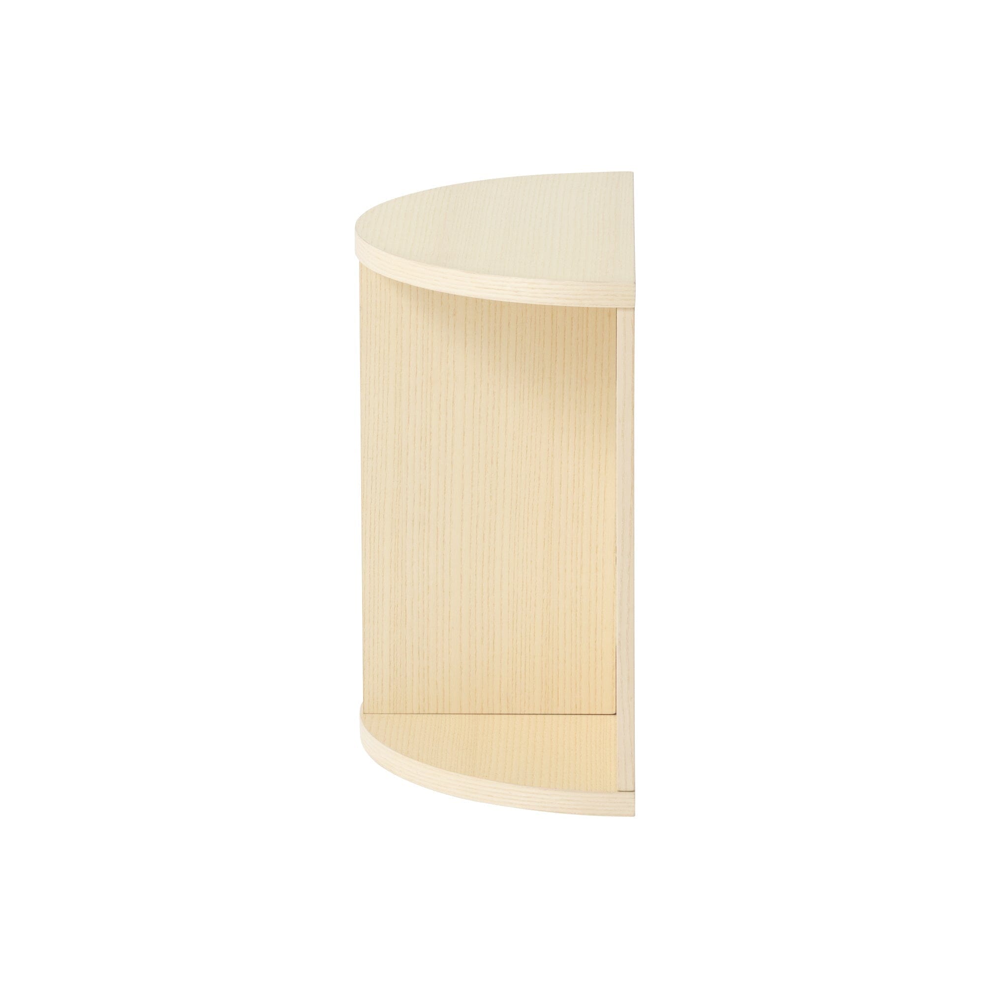 Lunette Side Table Low Natural