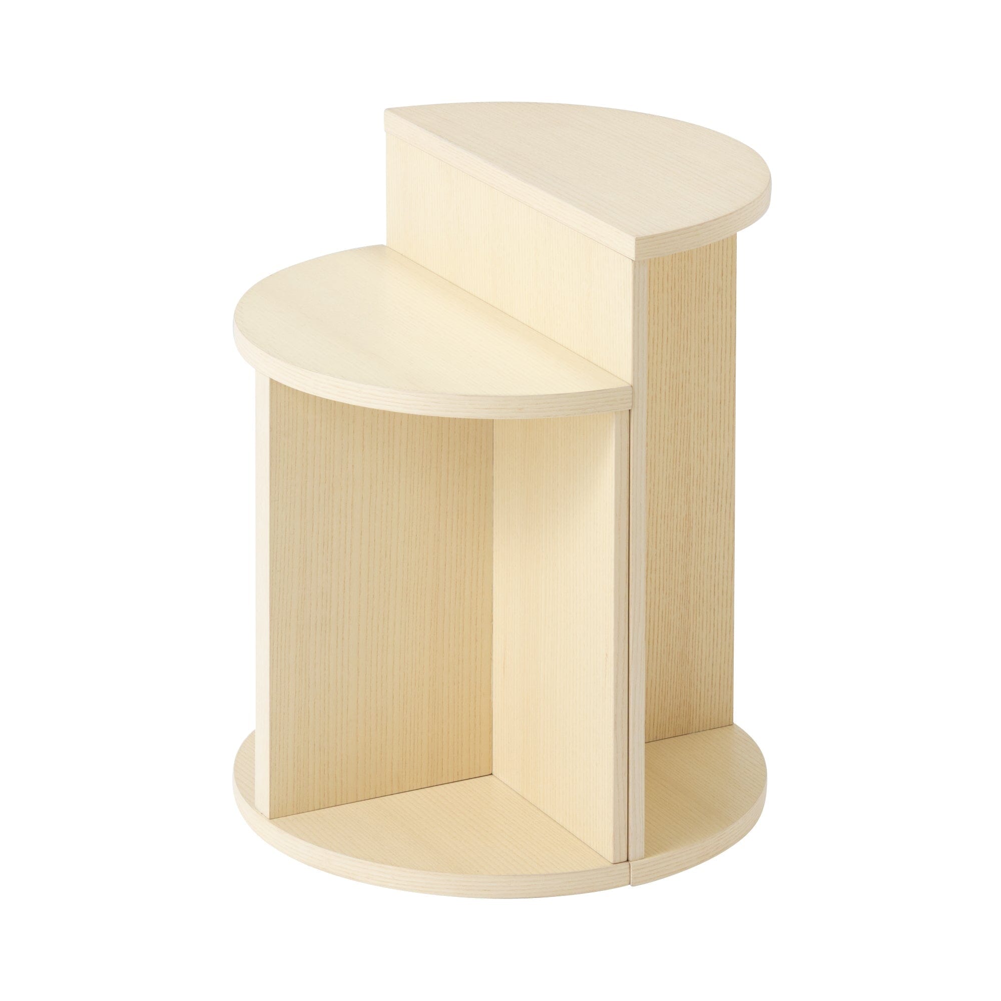 Lunette Side Table Low Natural
