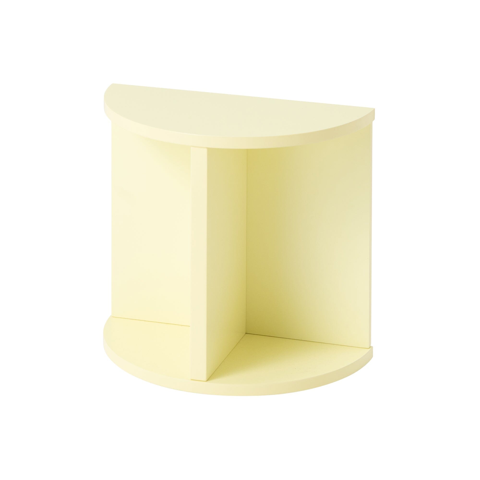 Lunette Side Table Low Light Yellow