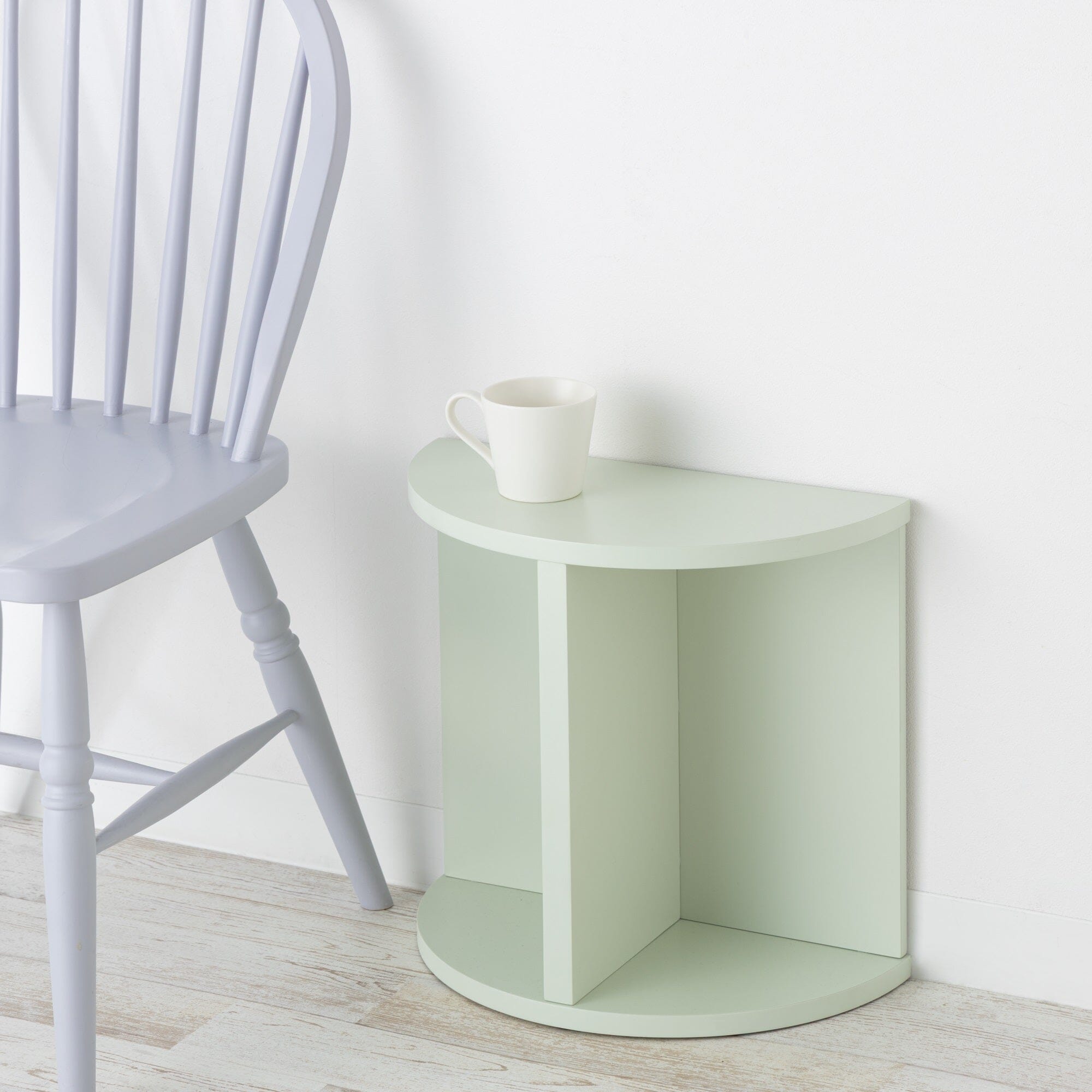 Lunette Side Table Low Light Yellow