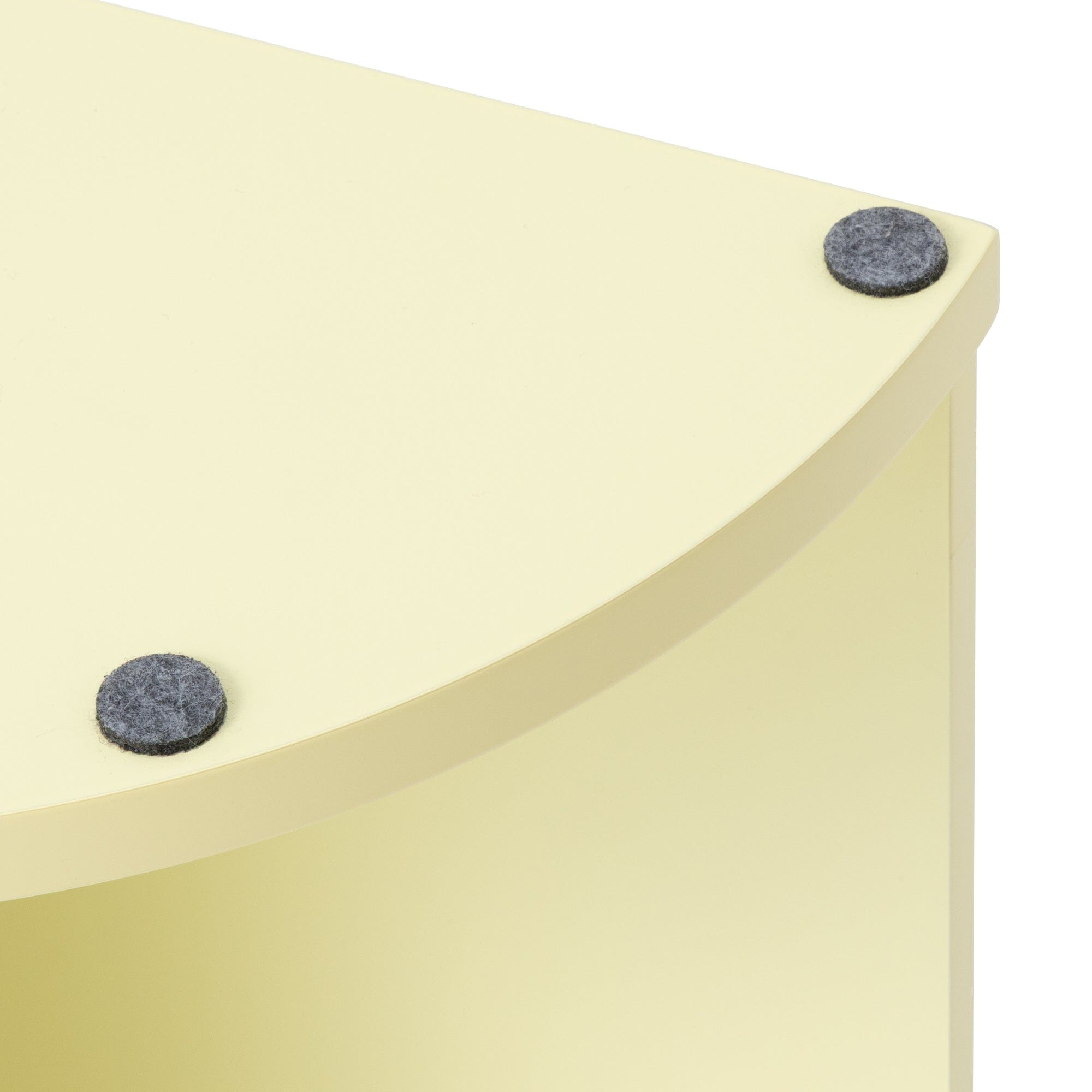 Lunette Side Table Low Light Yellow