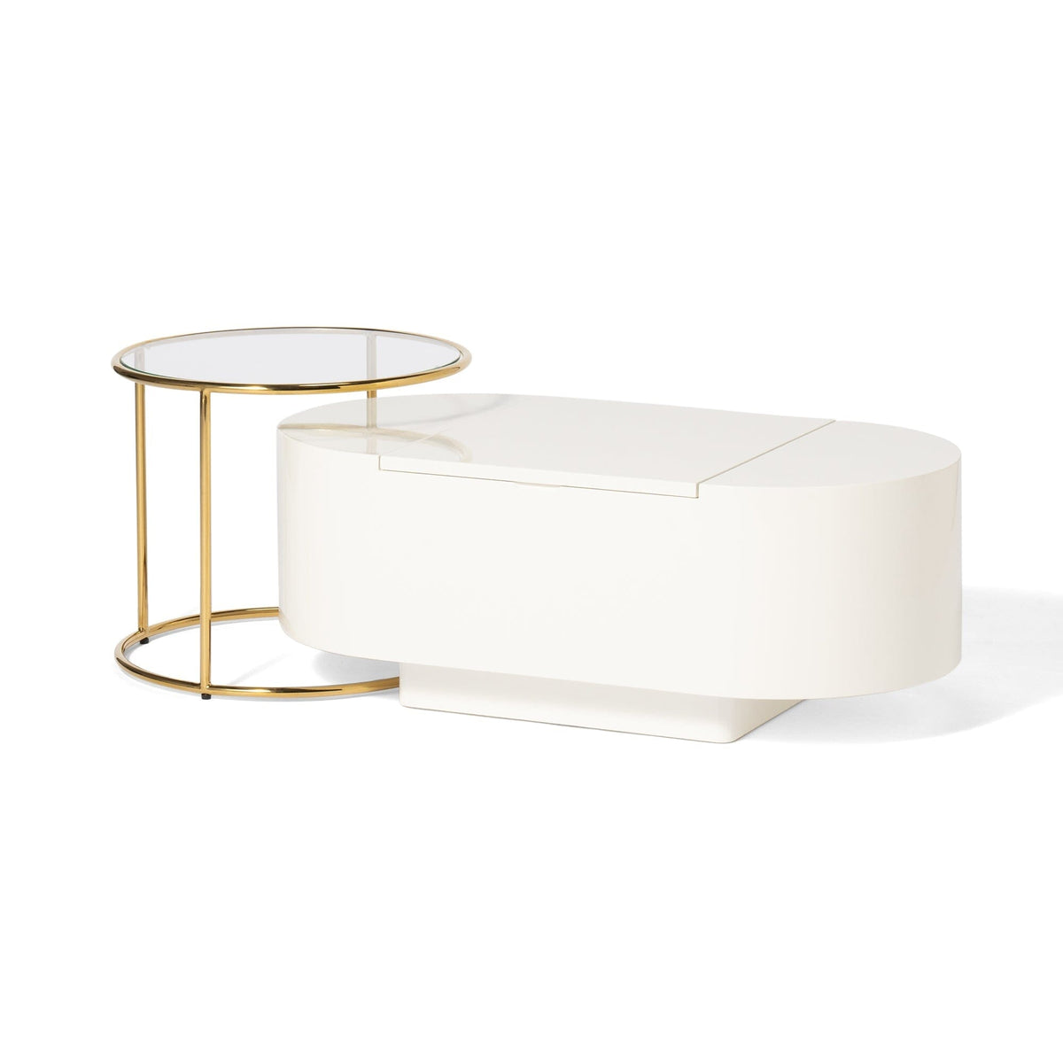 Eclat Nesting Tables Gold
