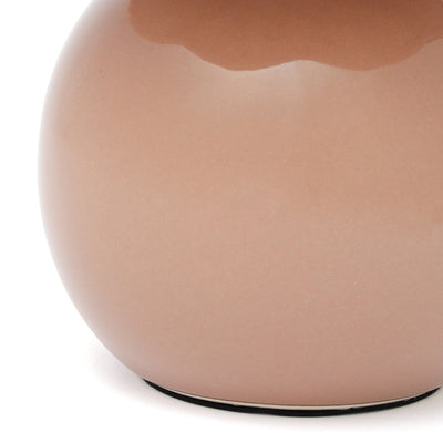 Lace Shade Mini Lamp Brown