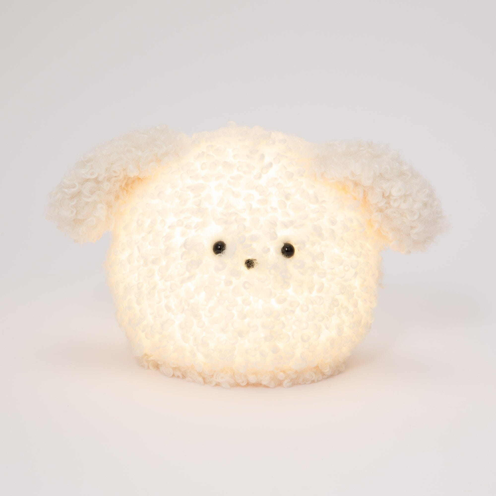 Nui Lamp Dog Ivory