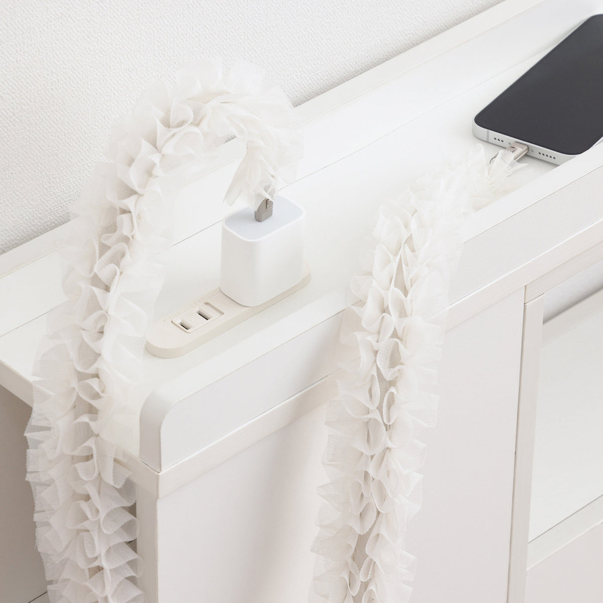 Smartphone Strap Usb Cable White