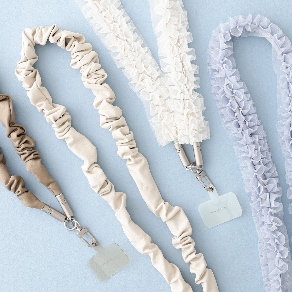 Smartphone Strap Usb Cable White