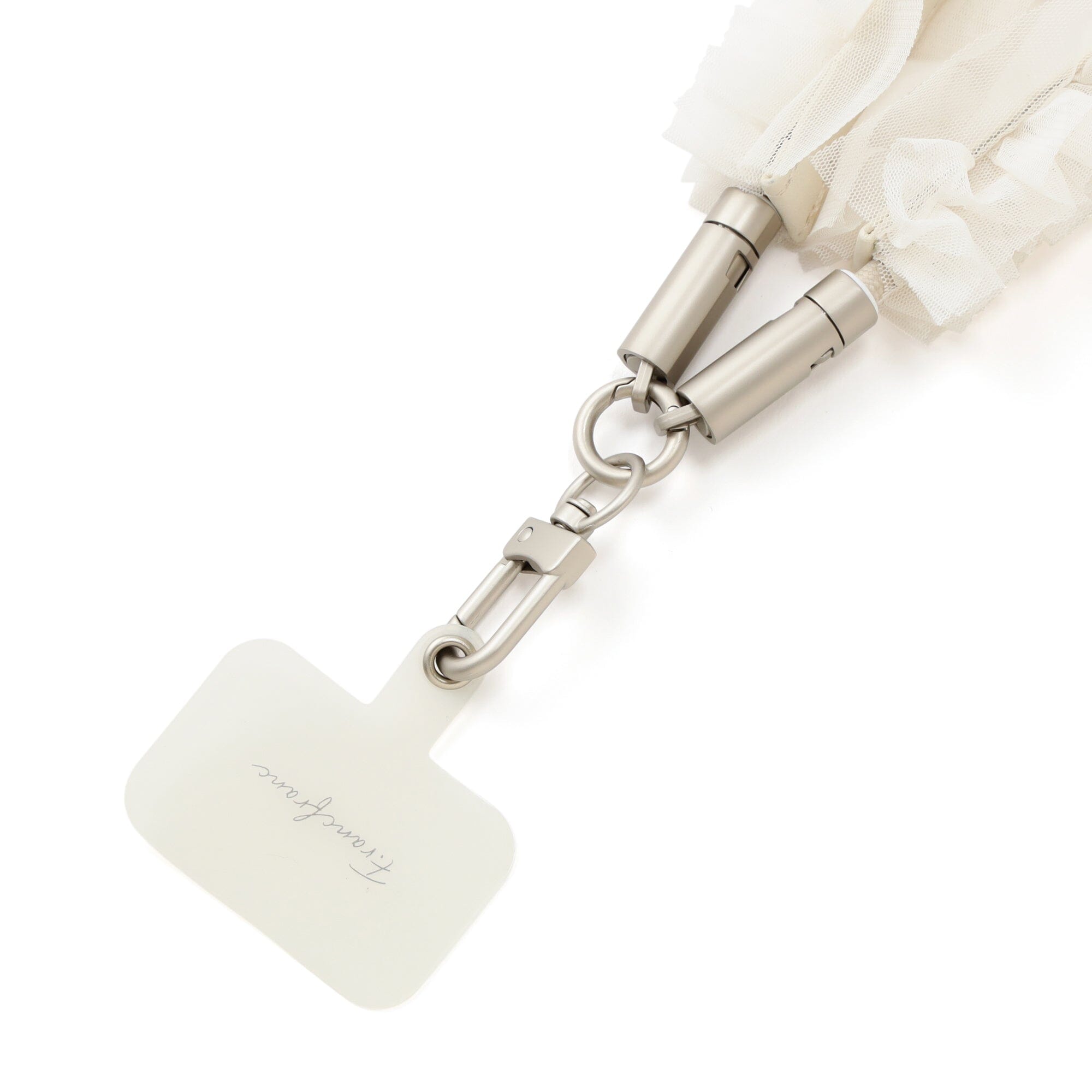 Smartphone Strap Usb Cable White