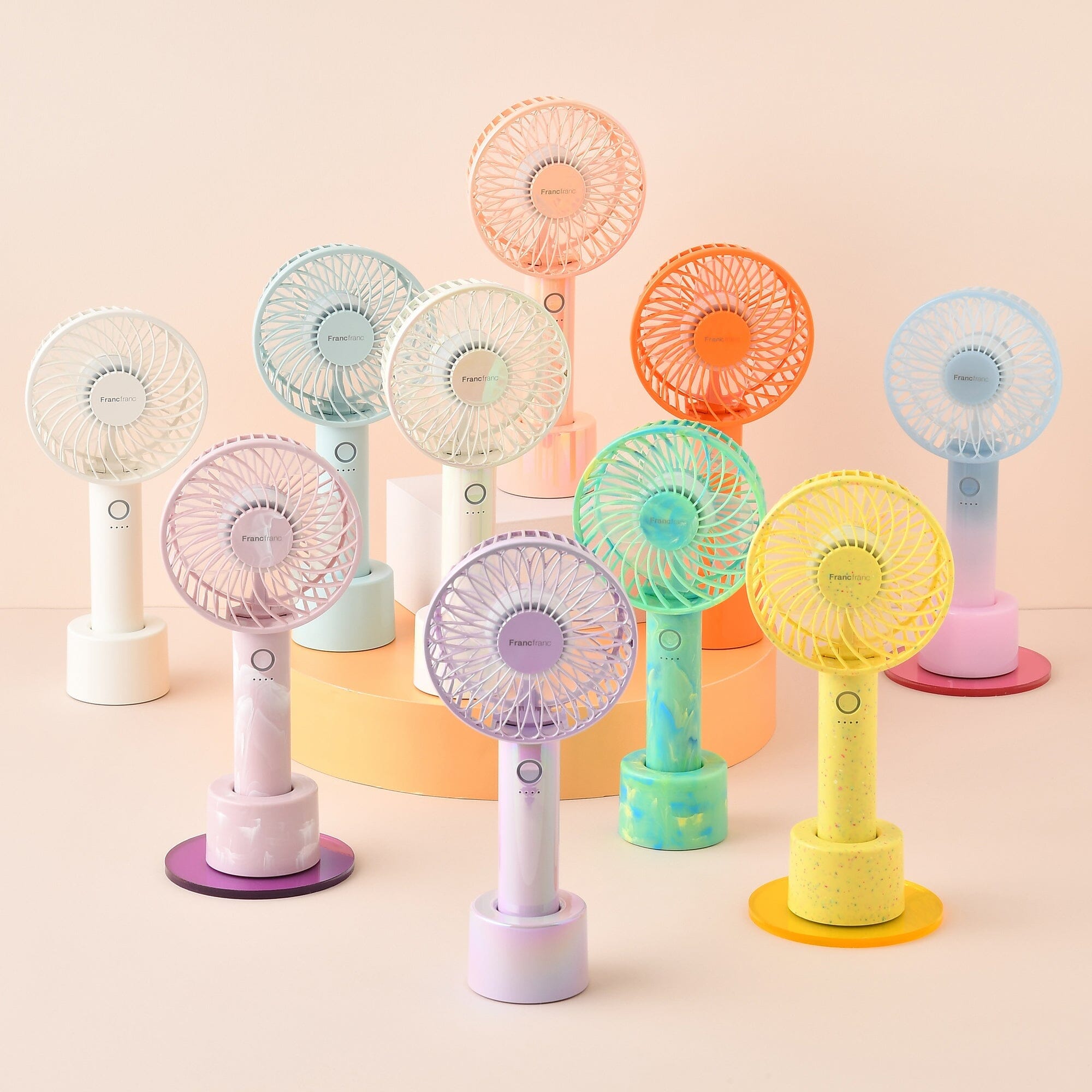 FRAIS Handy Fan White