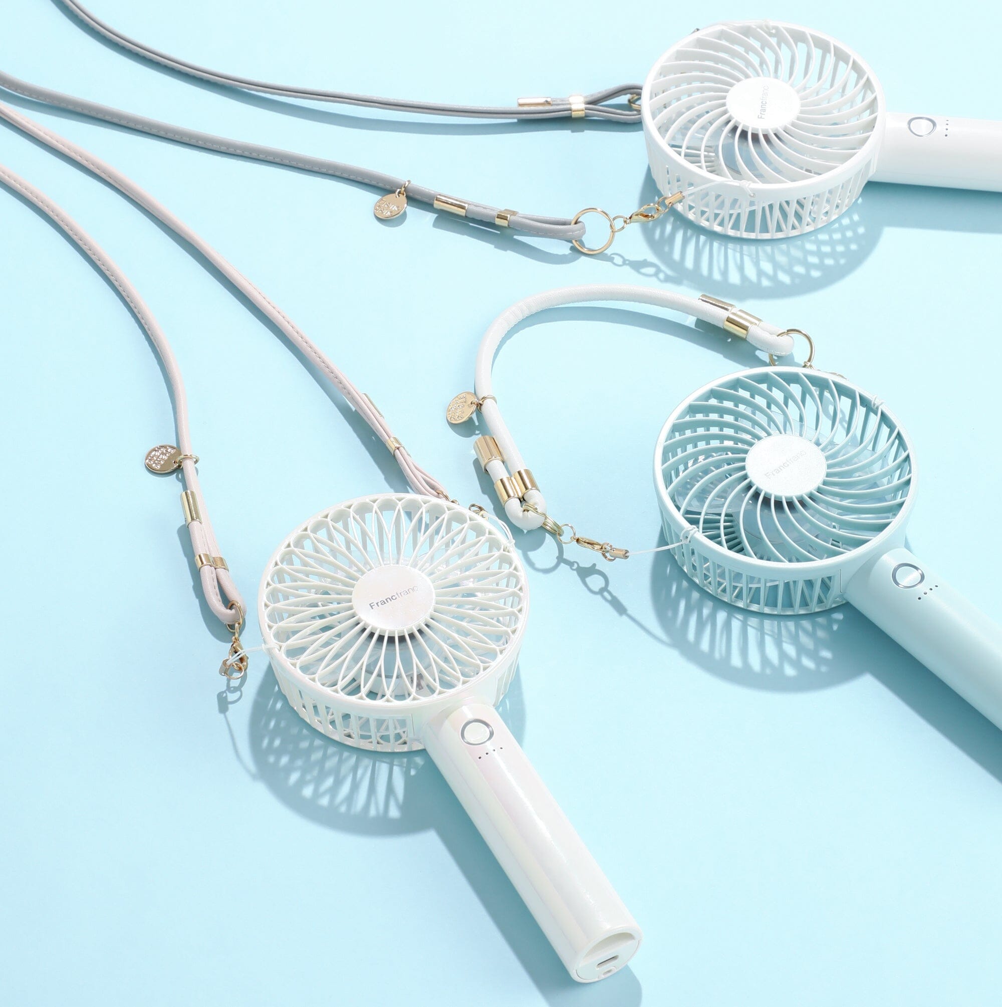 FRAIS Handy Fan White