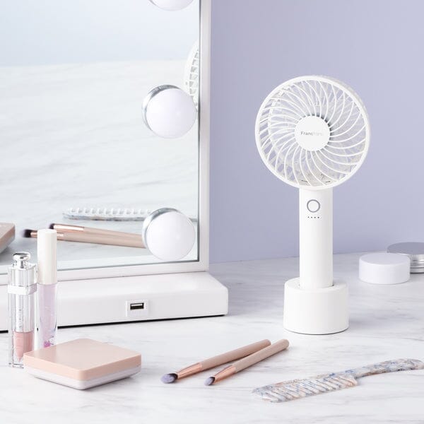 FRAIS Handy Fan White