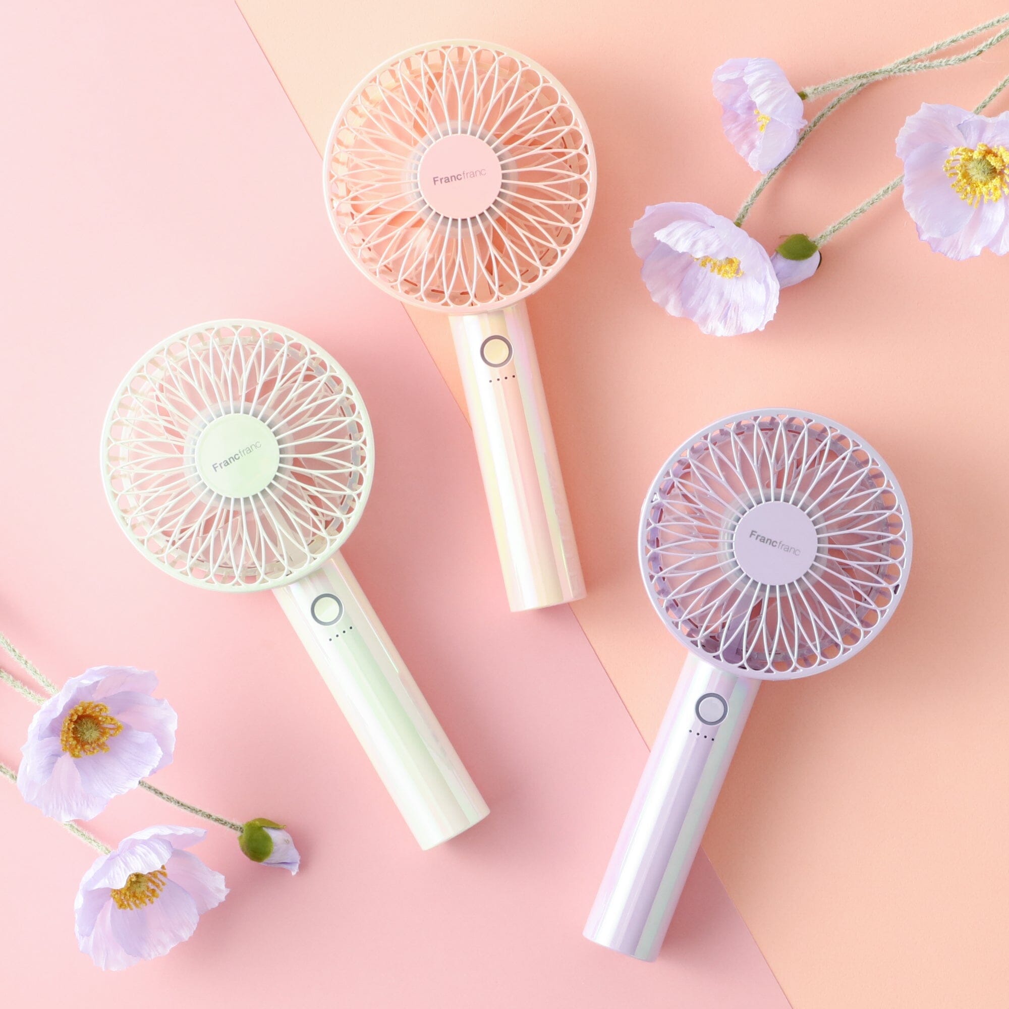 FRAIS Handy Fan Aurora Purple