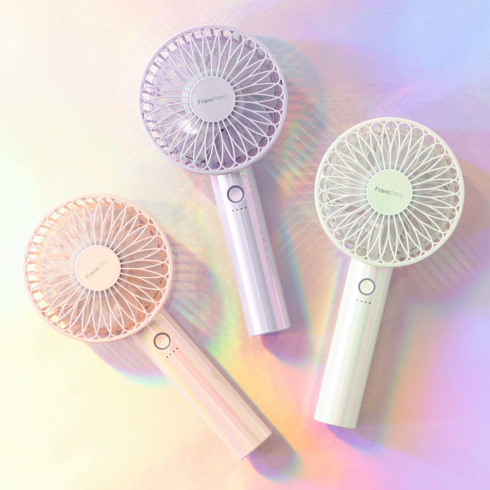 FRAIS Handy Fan Aurora Purple