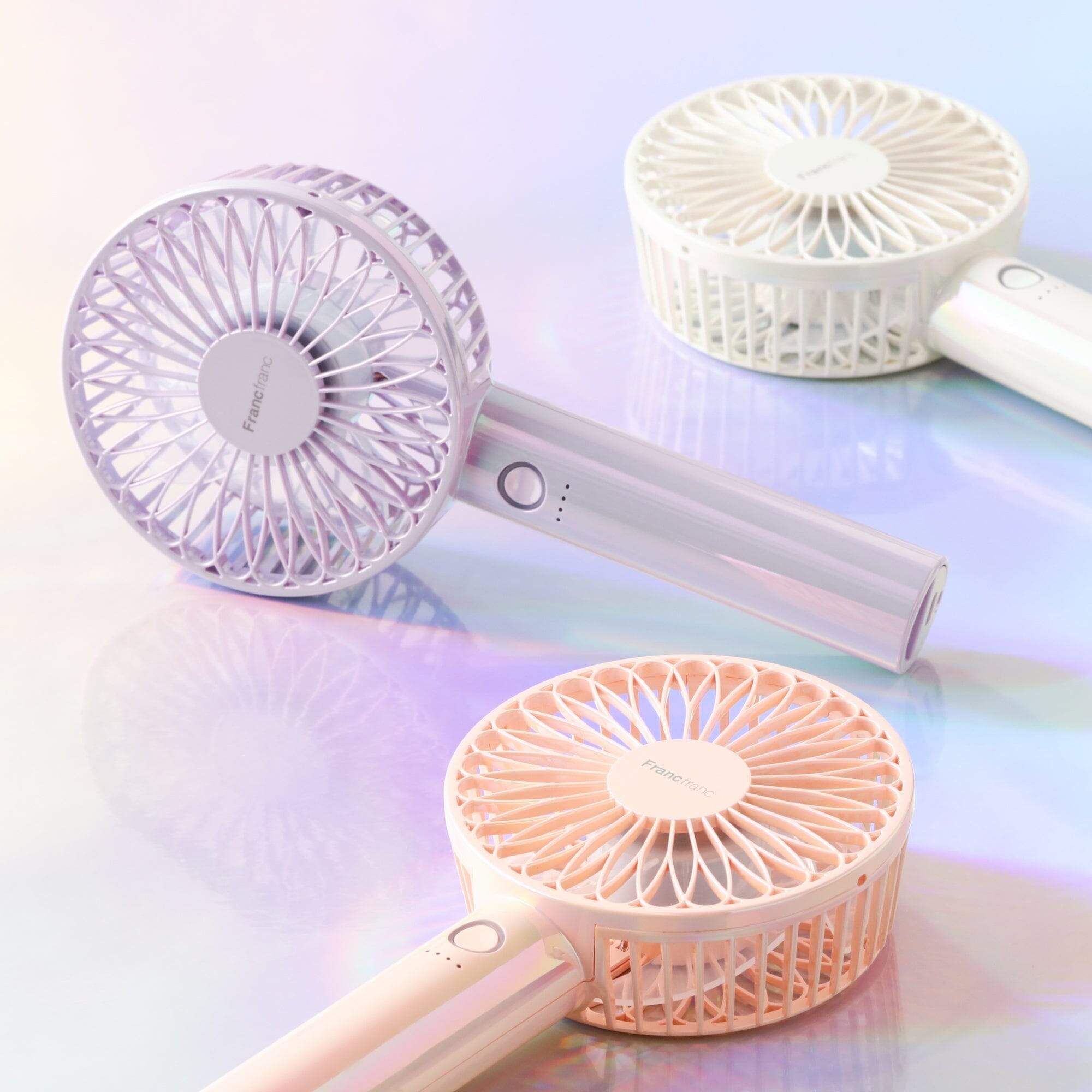 FRAIS Handy Fan Aurora Purple