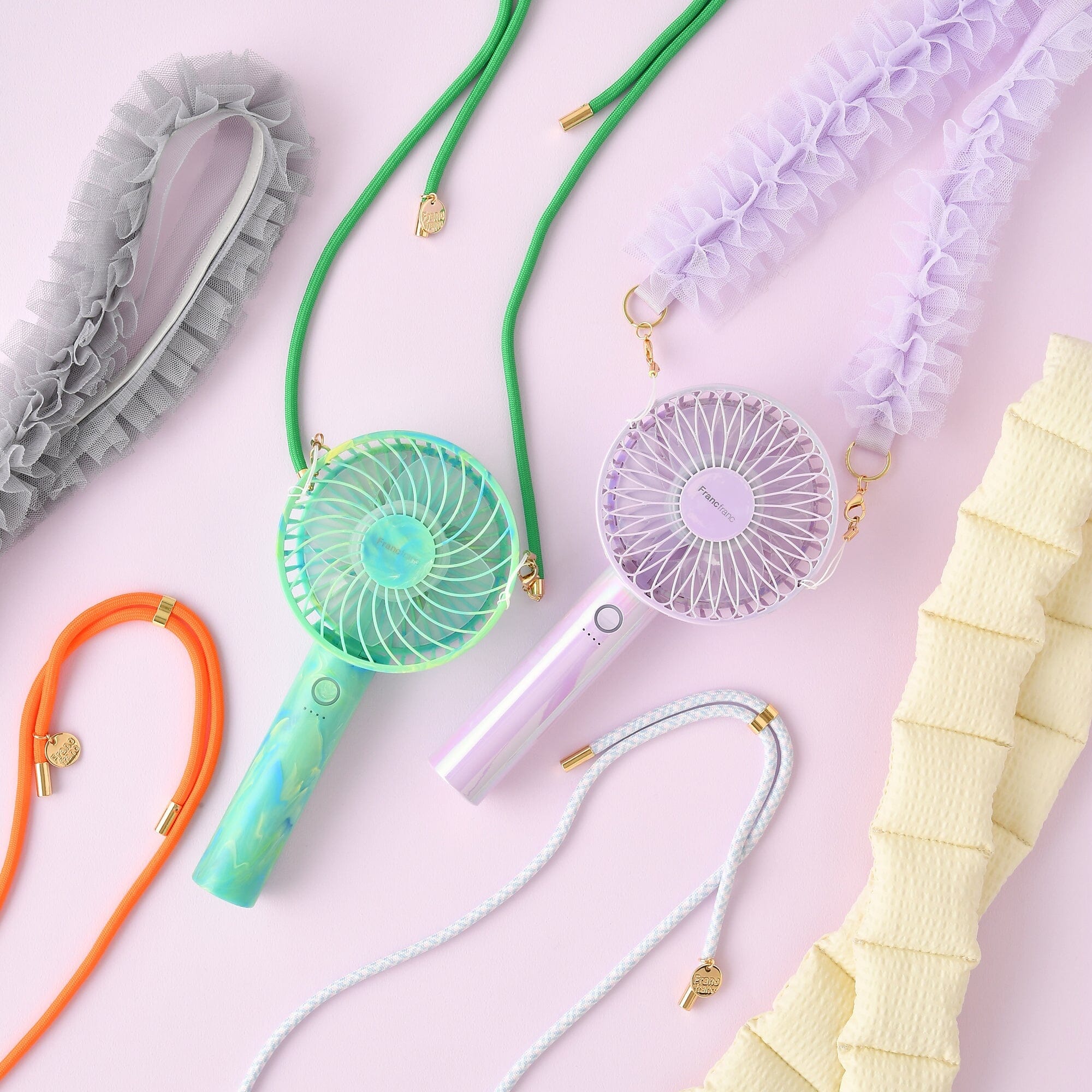 FRAIS Handy Fan Aurora Purple