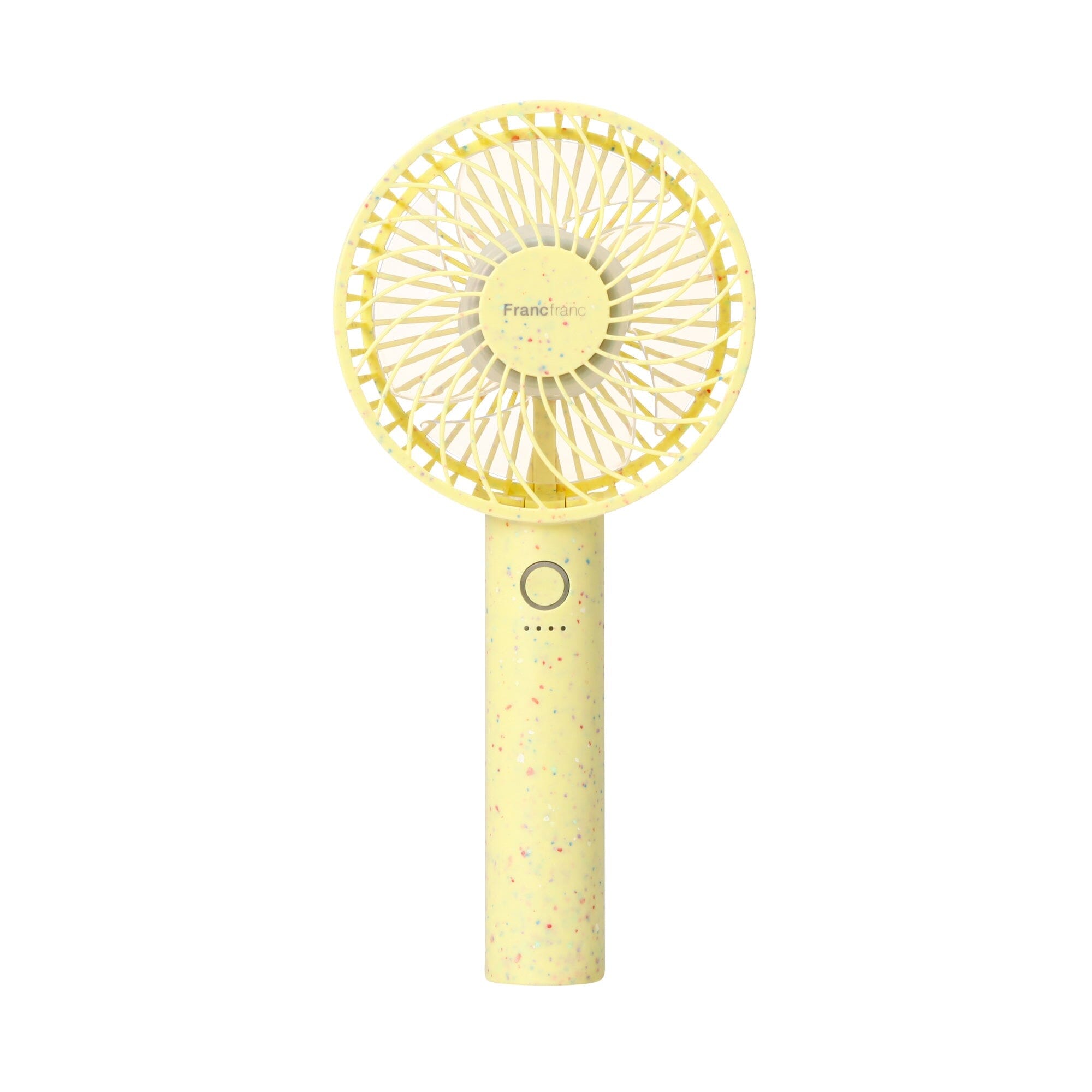 Frais Handy Fan Dot Yellow