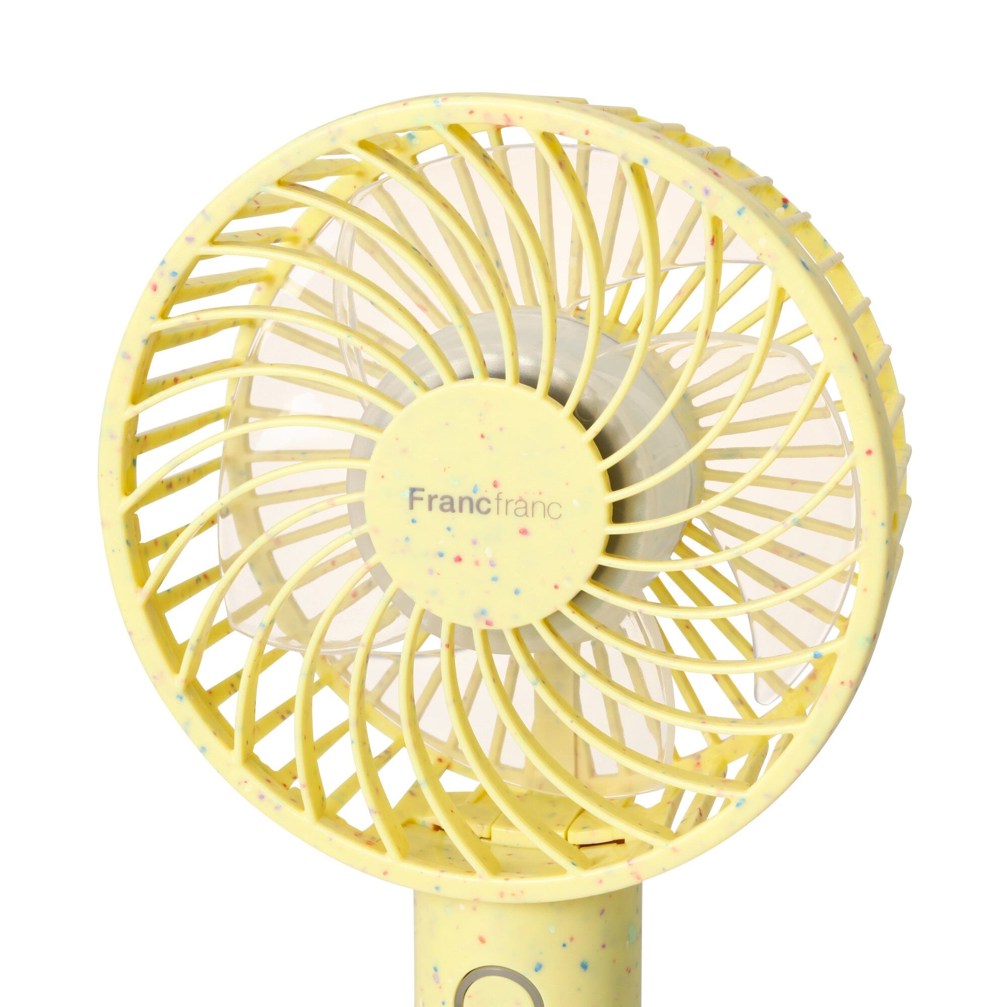 Frais Handy Fan Dot Yellow