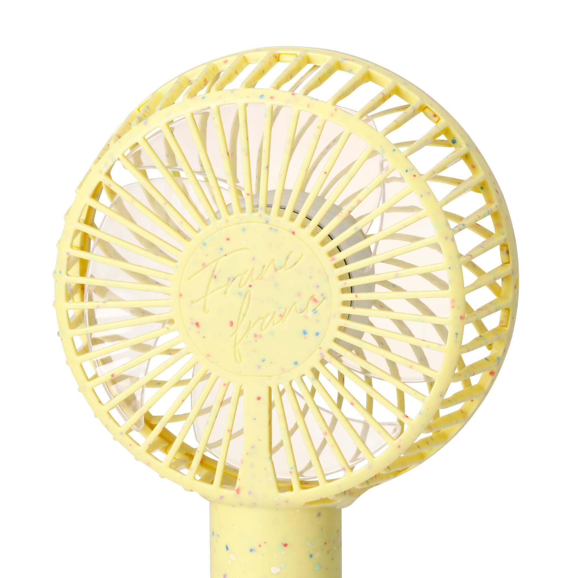 Frais Handy Fan Dot Yellow