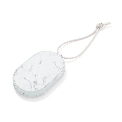 Hand Warmer Marble White