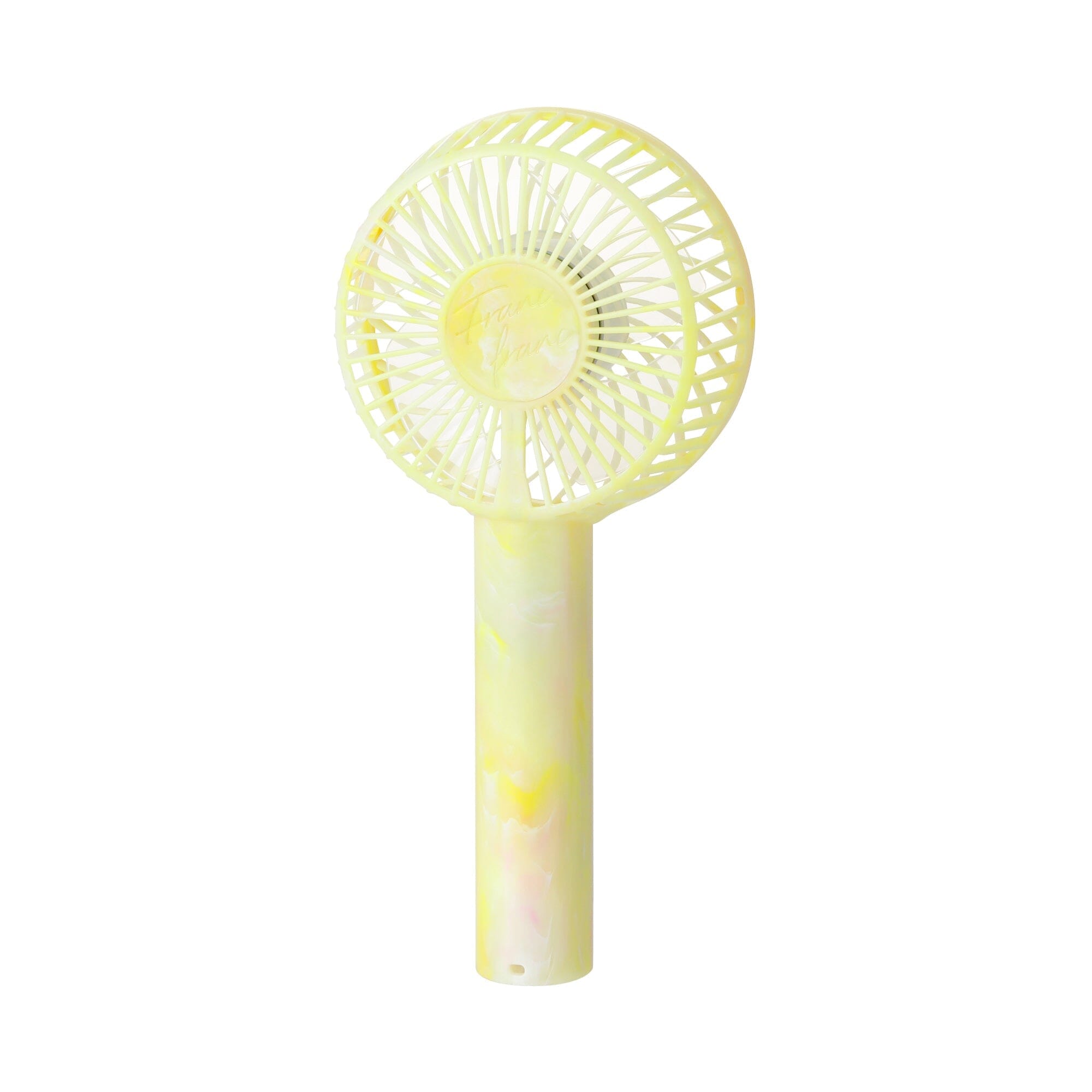 FRAIS Handy Fan Sheer Marble Yellow