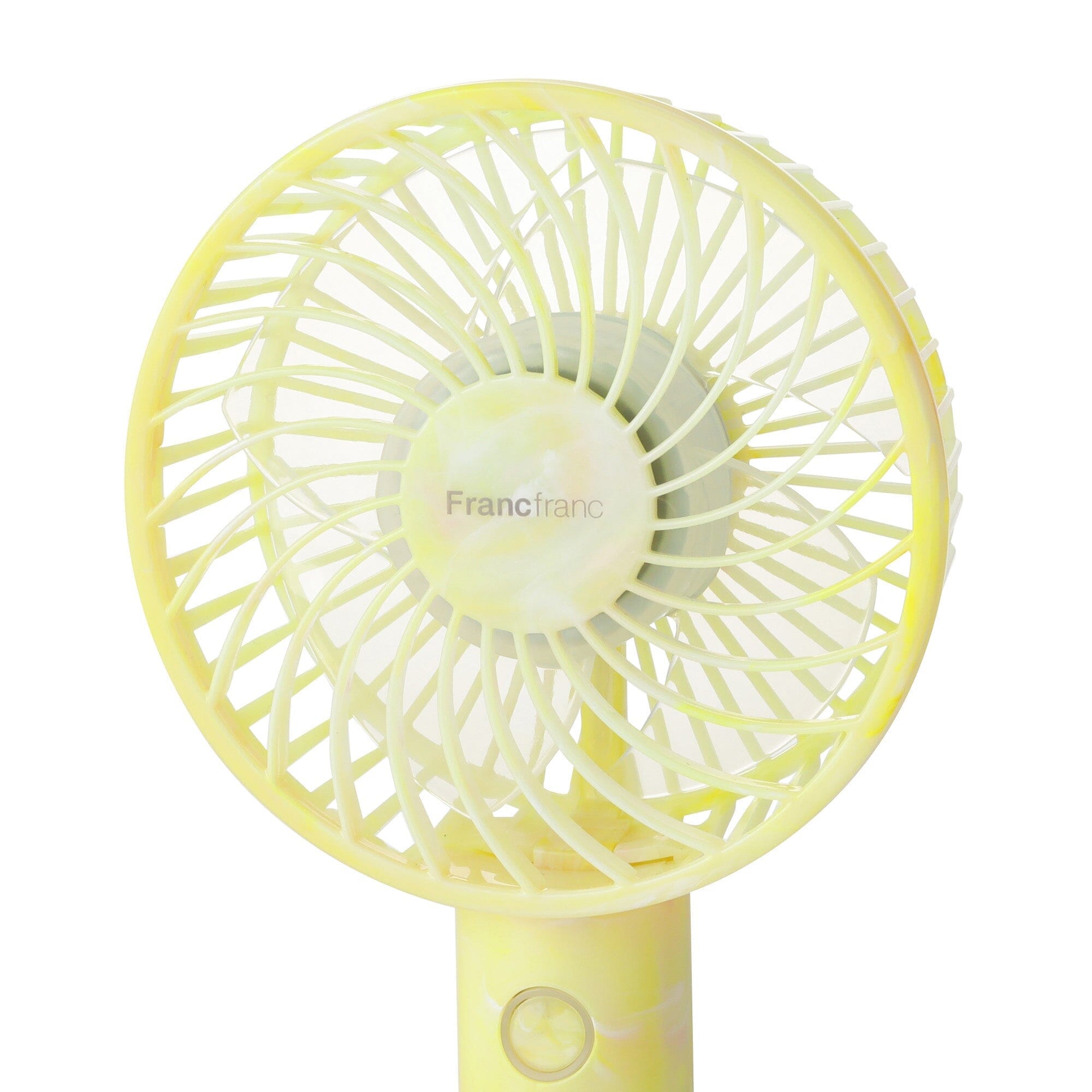 FRAIS Handy Fan Sheer Marble Yellow