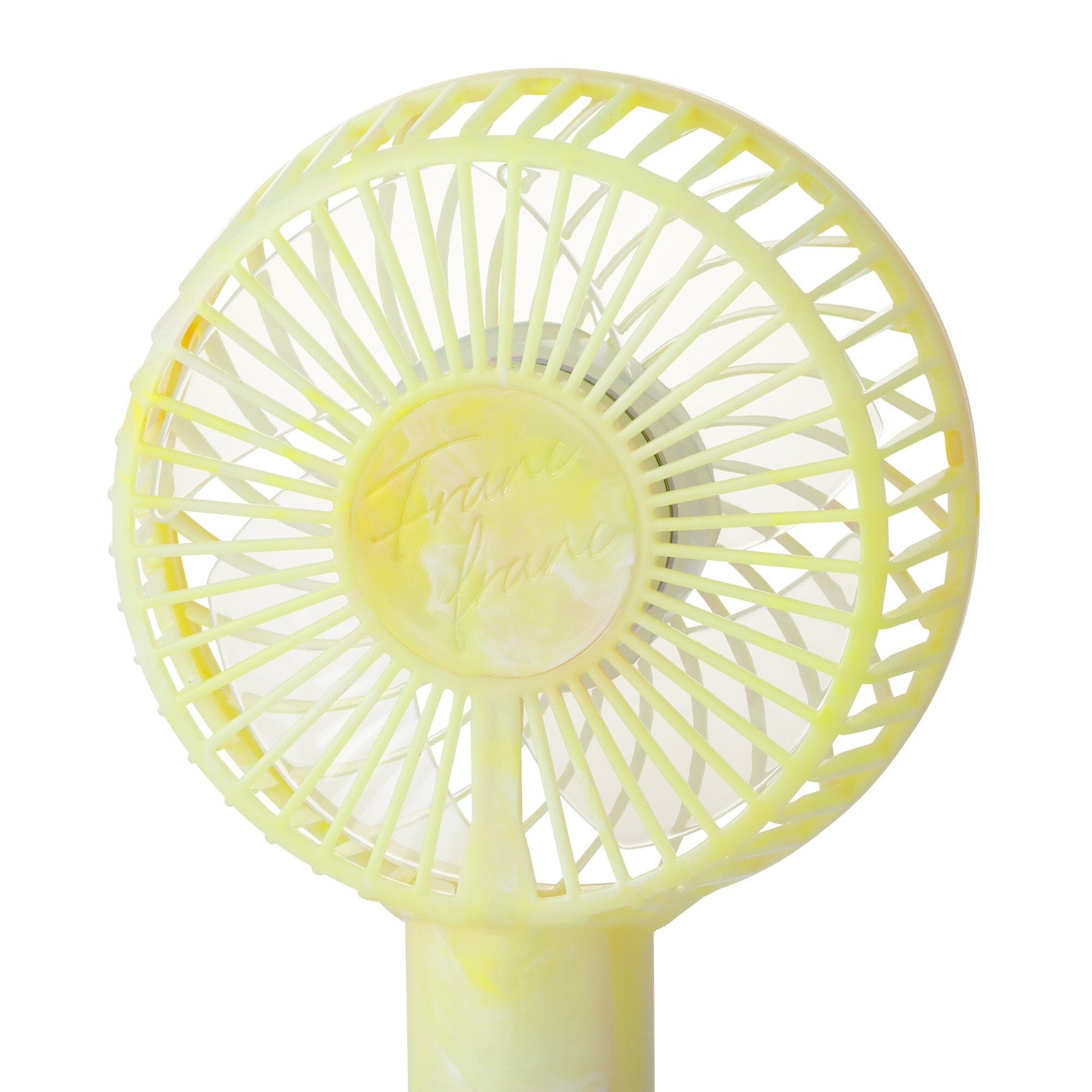 FRAIS Handy Fan Sheer Marble Yellow