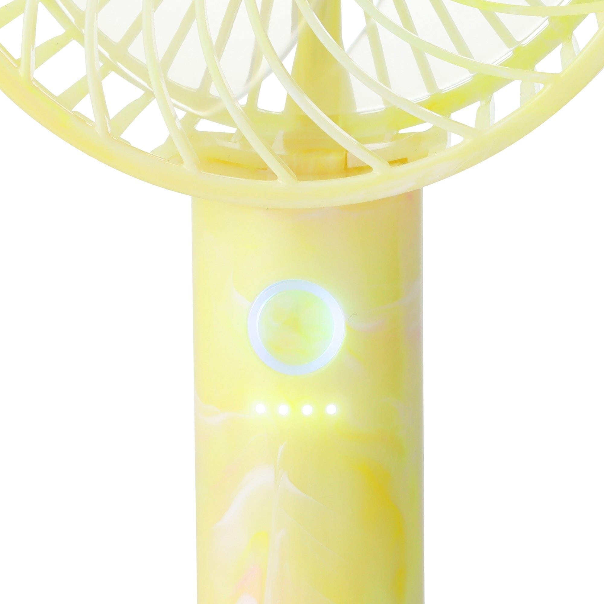 FRAIS Handy Fan Sheer Marble Yellow