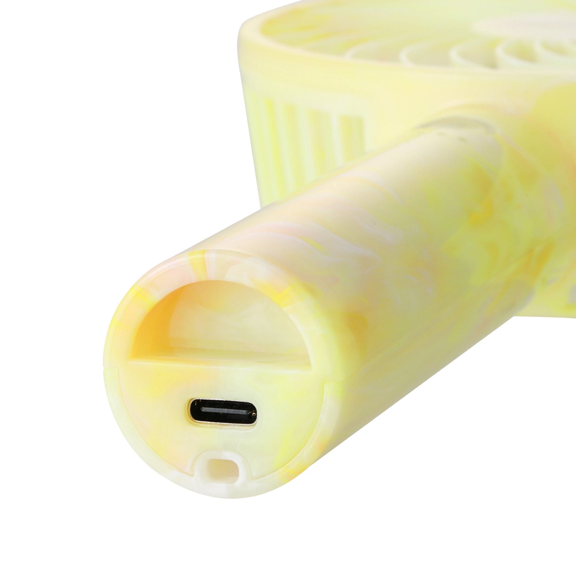 FRAIS Handy Fan Sheer Marble Yellow