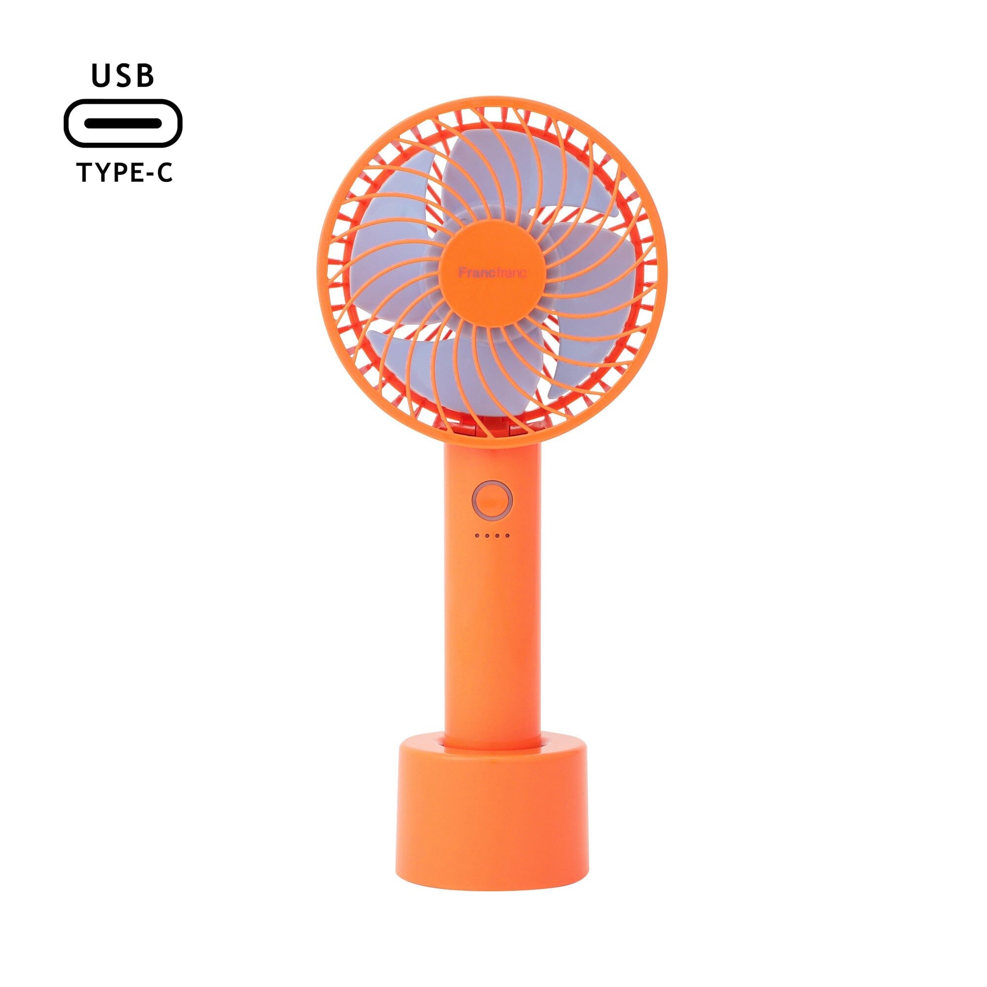 FRAIS Handy Fan Bicolor Orange