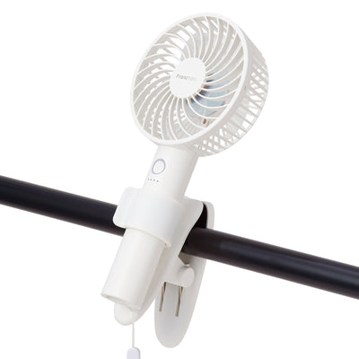 FRAIS Handy Fan Clip White