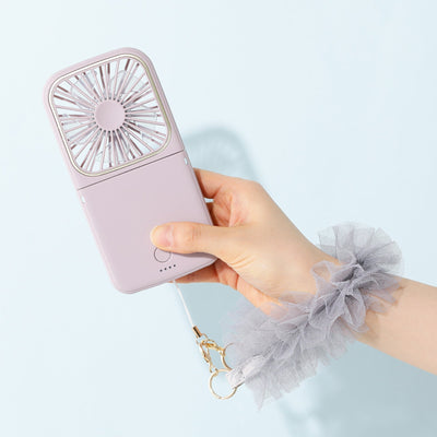 FRAIS Smart Handy Fan Matte Pink