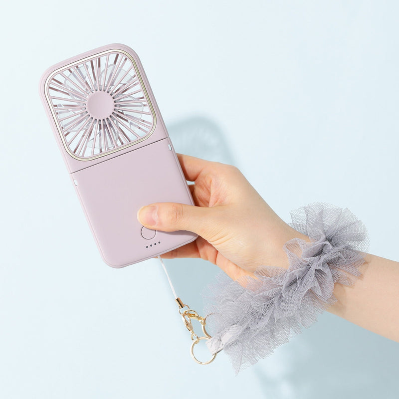 FRAIS Smart Handy Fan Matte Pink