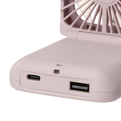 FRAIS Smart Handy Fan Matte Pink