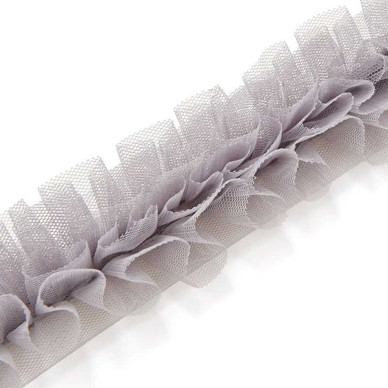 FRAIS Neck Strap Tulle Grey