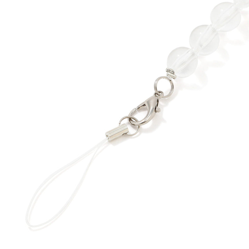 FRAIS  Neck Strap Clear Beads