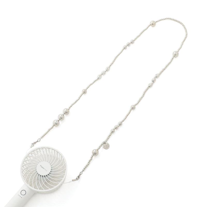 FRAIS Neck Strap Silver Beads