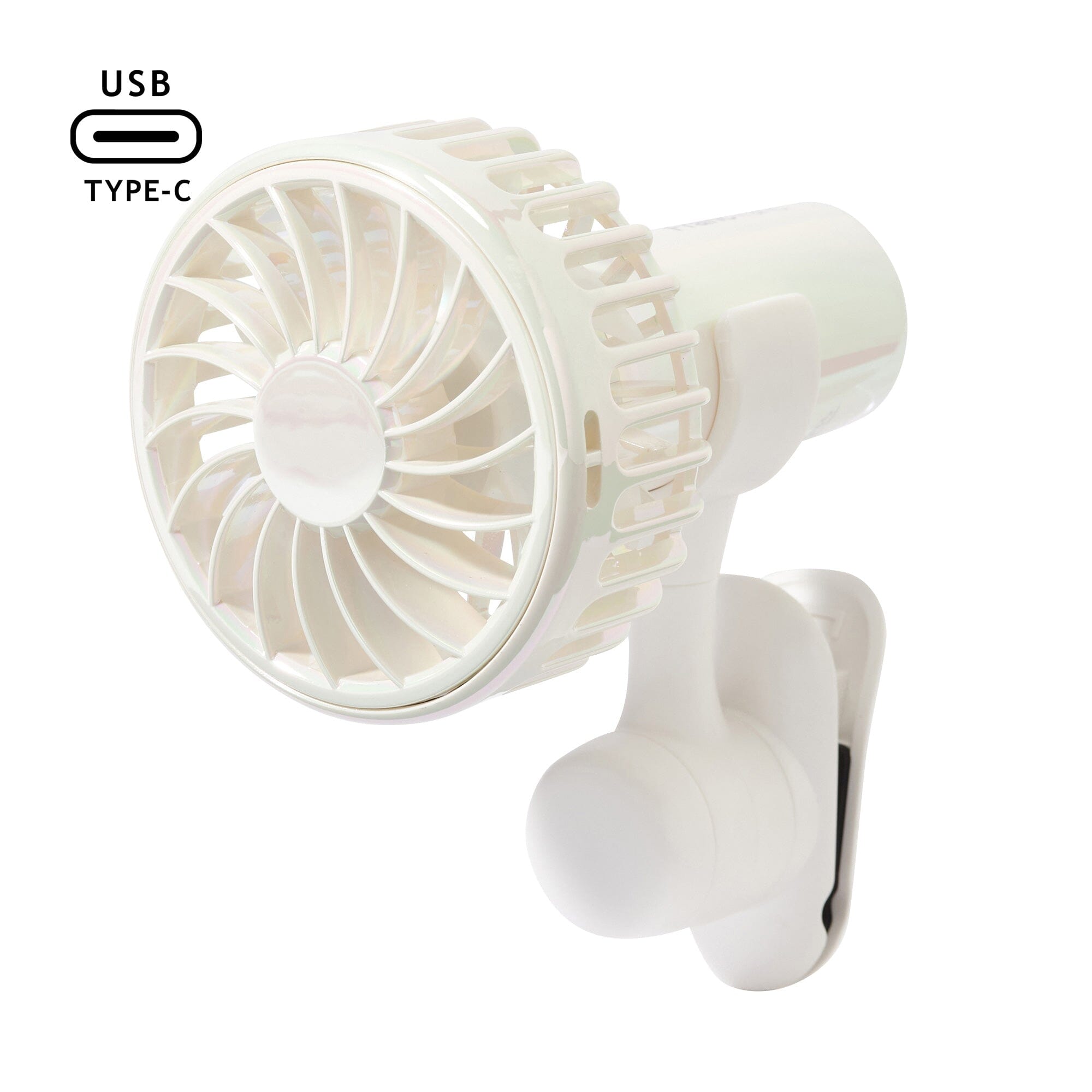 Frais Mini Fan Aurora White