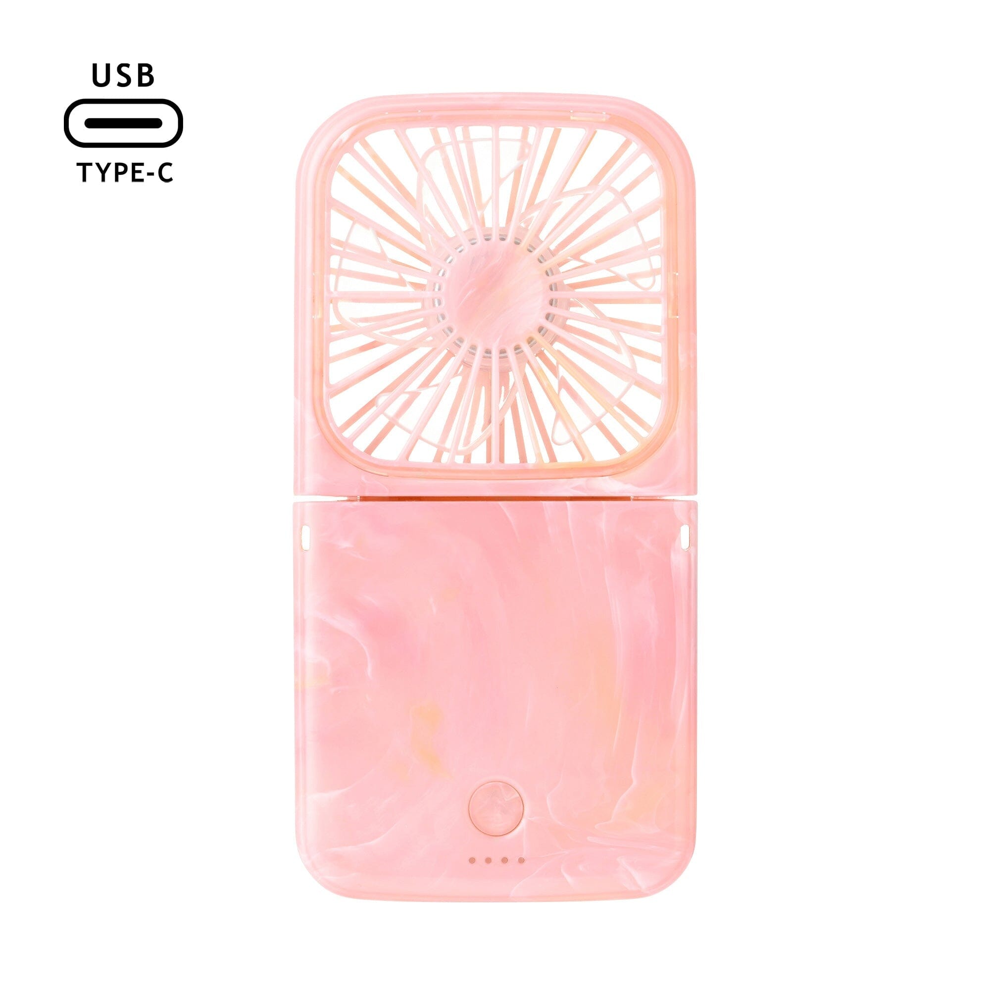 Frais Smart Handy Fan Sheer Marble Pink