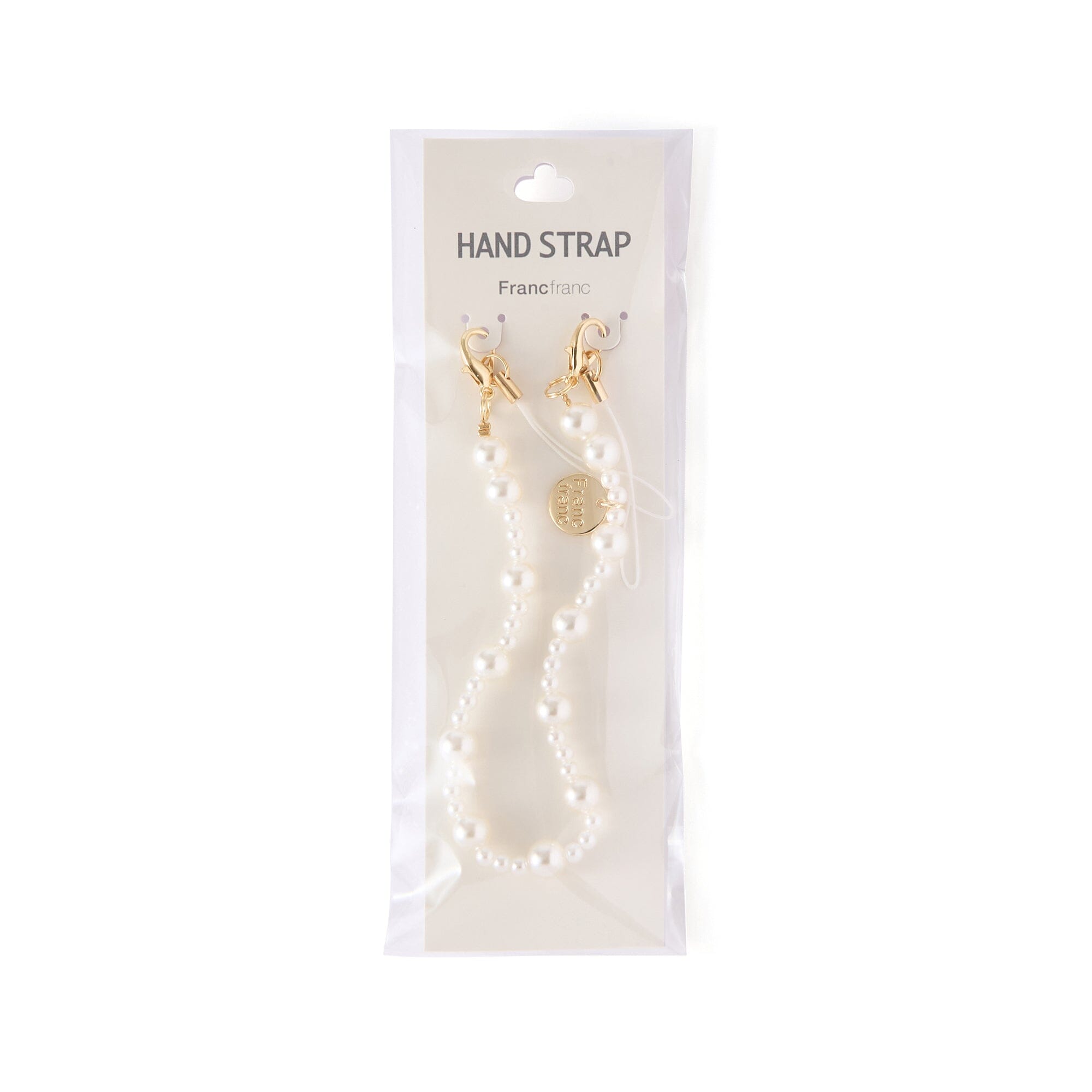 Frais Neck Strap Pearl White